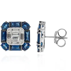 AAA-Kanchanaburi-Saphir-Goldohrringe (SUHANA)