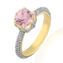 AAA-Kunzit-Goldring (de Melo)