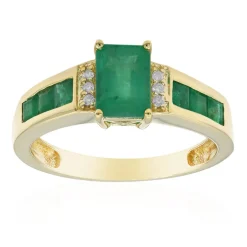 AAA-Sambia-Smaragd-Goldring