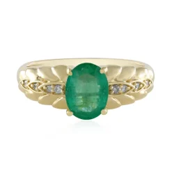 AAA-Sambia-Smaragd-Goldring (de Melo)