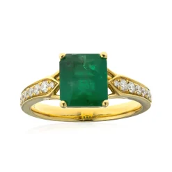 AAA-Sambia-Smaragd-Goldring (CIRARI)