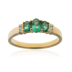 AAA-Sambia-Smaragd-Goldring (CIRARI)