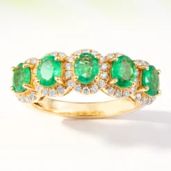 AAA-Sambia-Smaragd-Goldring (CIRARI)