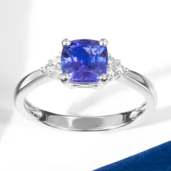 AAA-Tansanit-Goldring