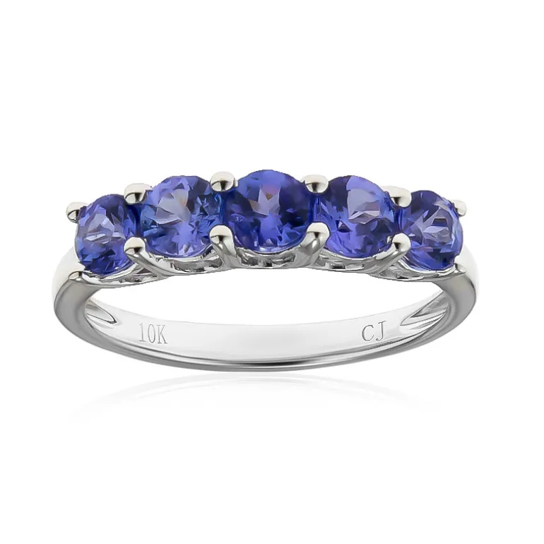 AAA-Tansanit-Goldring