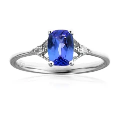 AAA-Tansanit-Goldring