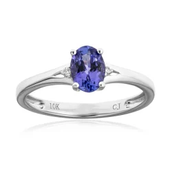 AAA-Tansanit-Goldring