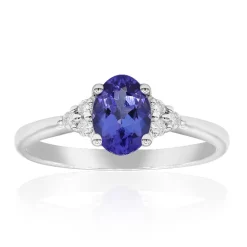 AAA-Tansanit-Goldring