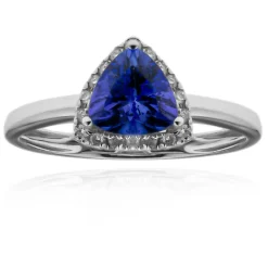 AAA-Tansanit-Goldring