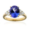 AAA-Tansanit-Goldring (CIRARI)