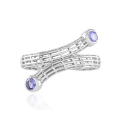 AAA-Tansanit-Goldring (Ornaments by de Melo)