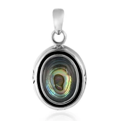 Abalone-Muschel-Silberanhänger (Art of Nature)