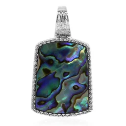 Abalone-Muschel-Silberanhänger (Art of Nature)