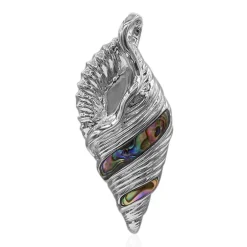 Abalone-Muschel-Silberanhänger (Art of Nature)