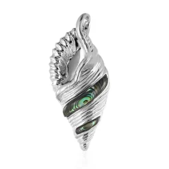 Abalone-Muschel-Silberanhänger (Art of Nature)