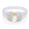 Abalone-Muschel-Silberring