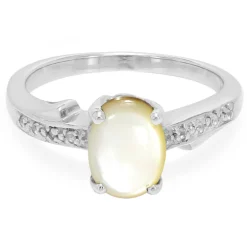 Abalone-Muschel-Silberring