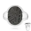 Aletai-Meteorit-Silberring