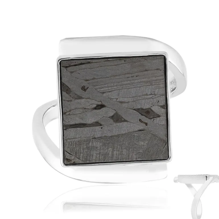 Aletai-Meteorit-Silberring