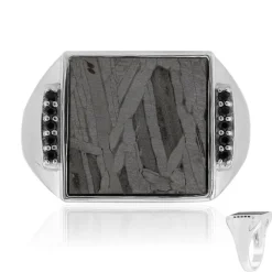 Aletai-Meteorit-Silberring