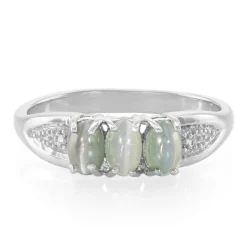 Alexandrit-Katzenauge-Silberring