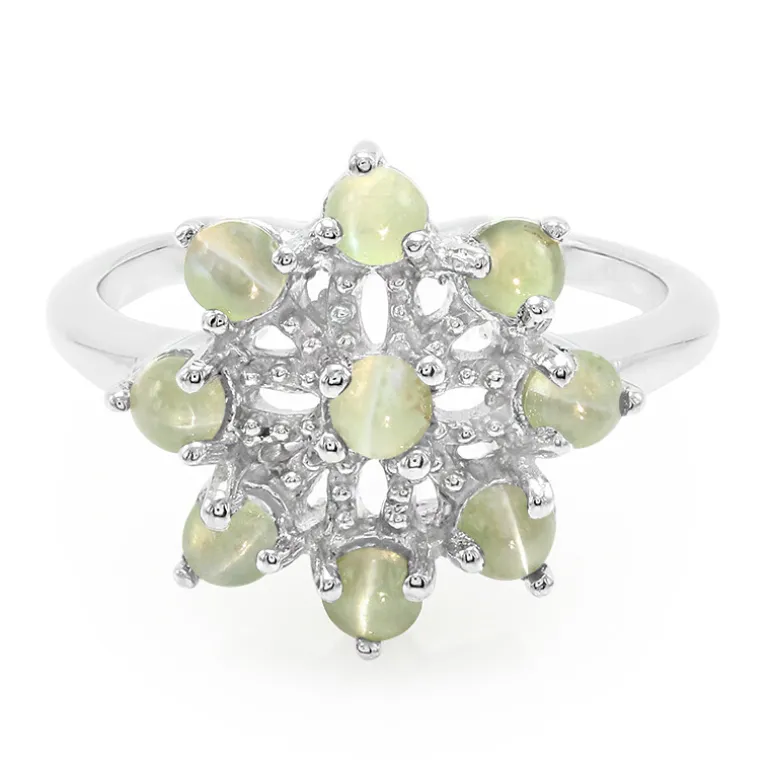 Alexandrit-Katzenauge-Silberring