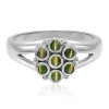 Alexandrit-Katzenauge-Silberring