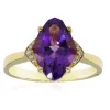 Amethyst-Goldring