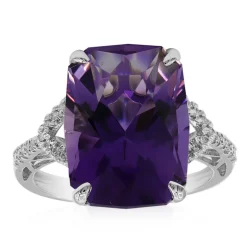 Amethyst-Goldring