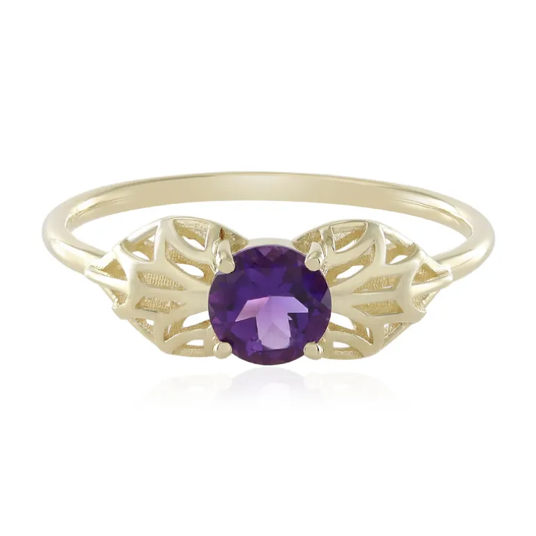 Amethyst-Goldring (Ornaments by de Melo)