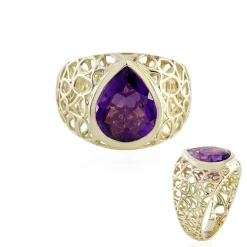 Amethyst-Goldring (Ornaments by de Melo)
