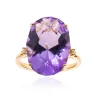 Amethyst-Goldring (Smithsonian)