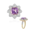 Amethyst-Goldring (SUHANA)
