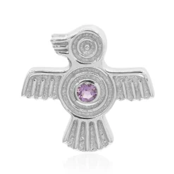 Amethyst-Silberanhänger