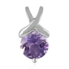Amethyst-Silberanhänger