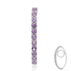 Amethyst-Silberanhänger