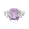 Amethyst-Silberring