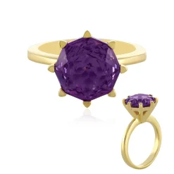 Amethyst-Silberring