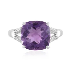 Amethyst-Silberring