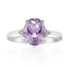 Amethyst-Silberring