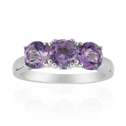 Amethyst-Silberring