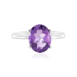 Amethyst-Silberring