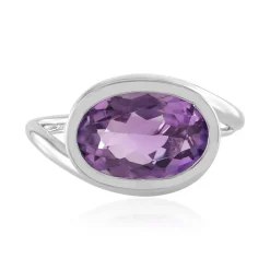 Amethyst-Silberring