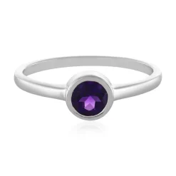 Amethyst-Silberring