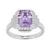 Amethyst-Silberring