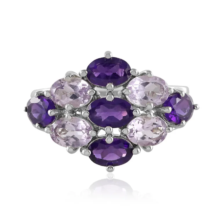 Amethyst-Silberring