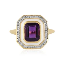 Amethyst-Silberring