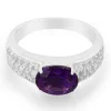 Amethyst-Silberring