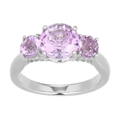 Amethyst-Silberring
