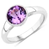 Amethyst-Silberring